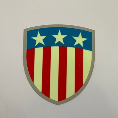 Forma del escudo señalización fotoluminiscente Tiempo de iluminación superior a 8 horas